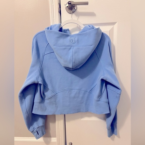 Lululemon Scuba Oversized Full-Zip Hoodie | Sinatra Blue - Picture 4 of 6